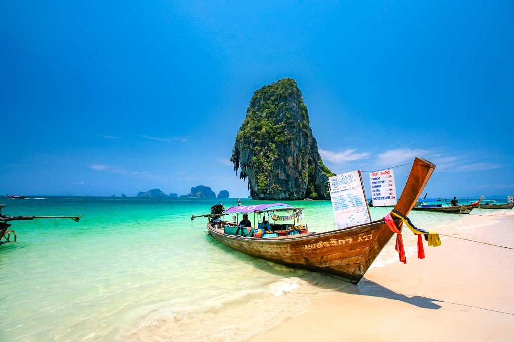 Railay Beach -  Krabi papludimys